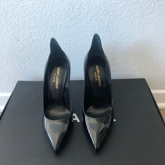 Saint Laurent Patent Leather Pumps - Picture 1 of 4